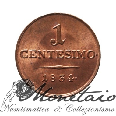 1 Centesimo 1834