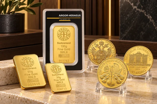 Lingotti e monete d’oro